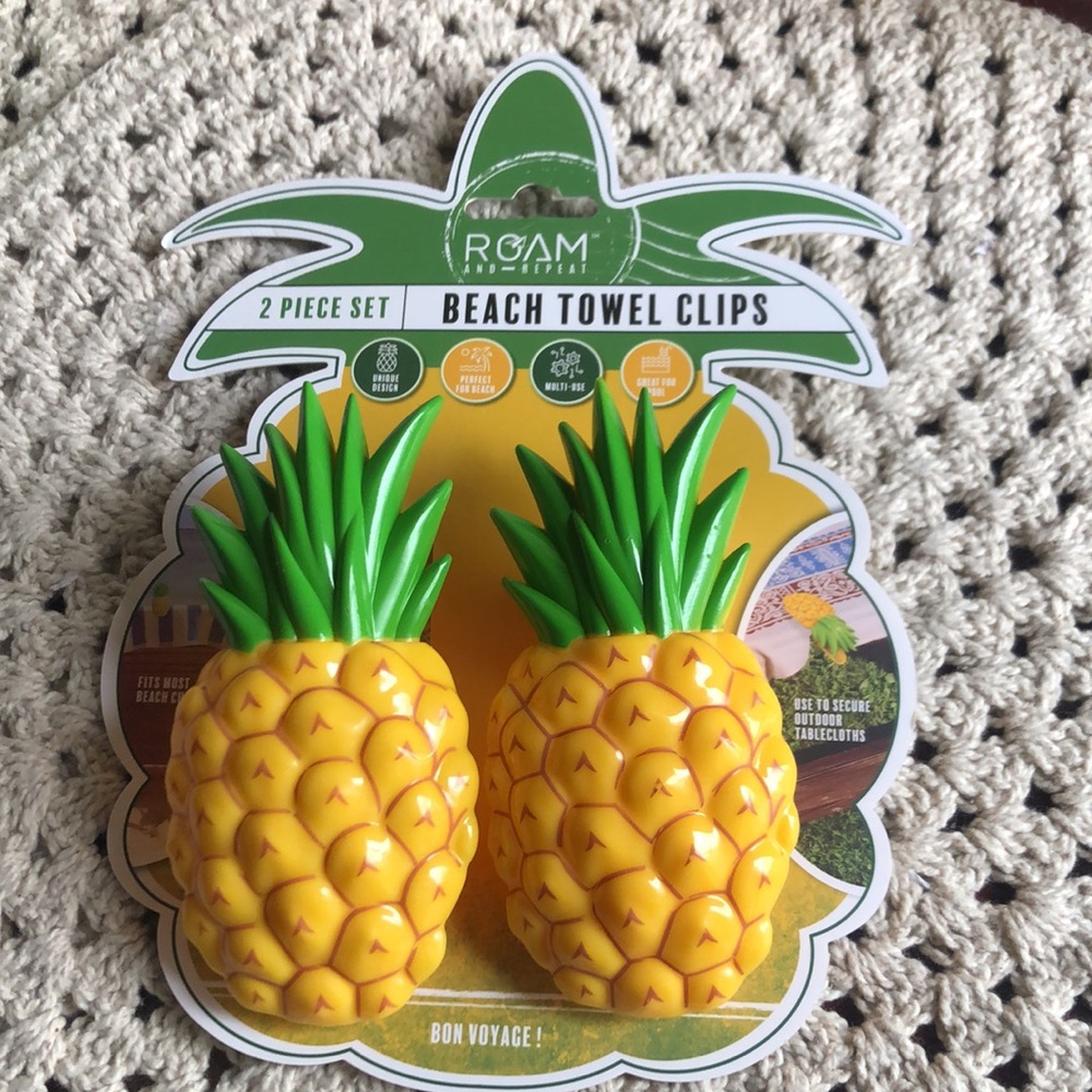 ROAM PINEAPPLE Beach Towel Clips - Picture 7 of 7